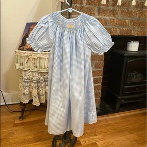 Smocked Girls Dress size 5